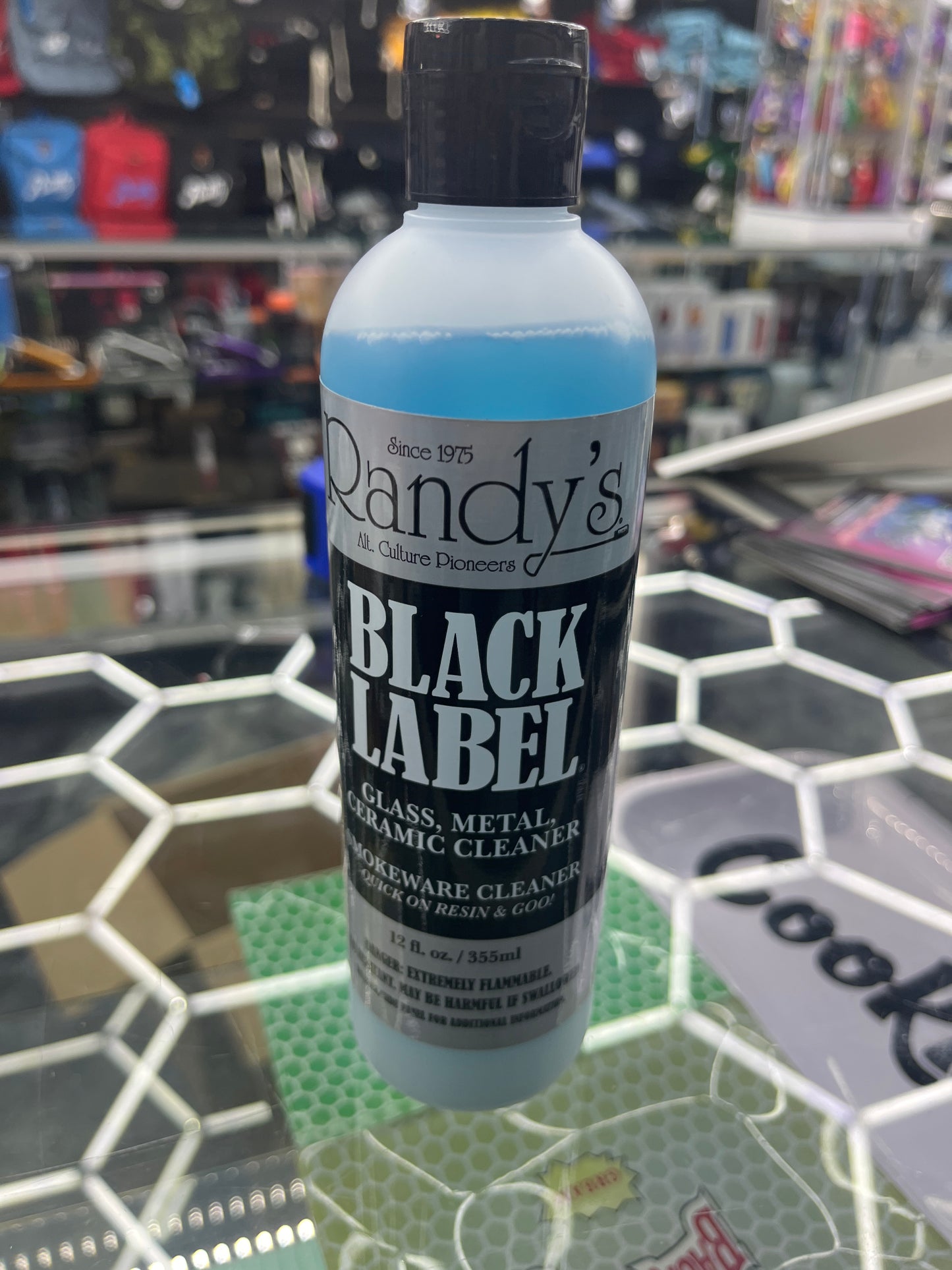 Randy’s black label glass metal ceramic cleaner 12oz