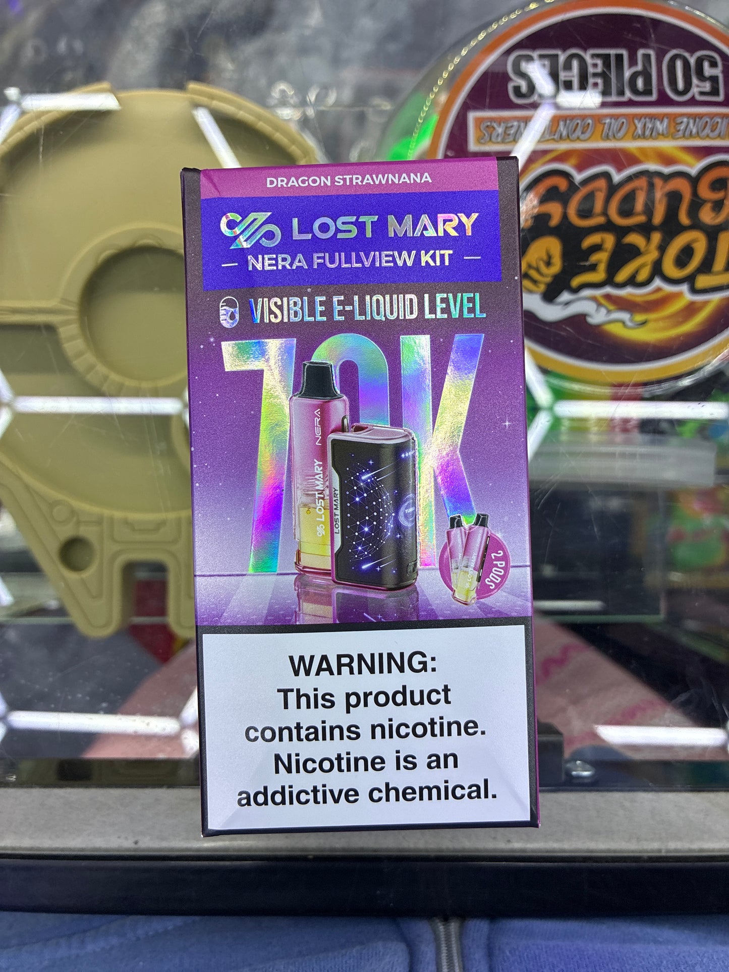 Lost Mary nera fullview kit 70k hits dragon strawnana