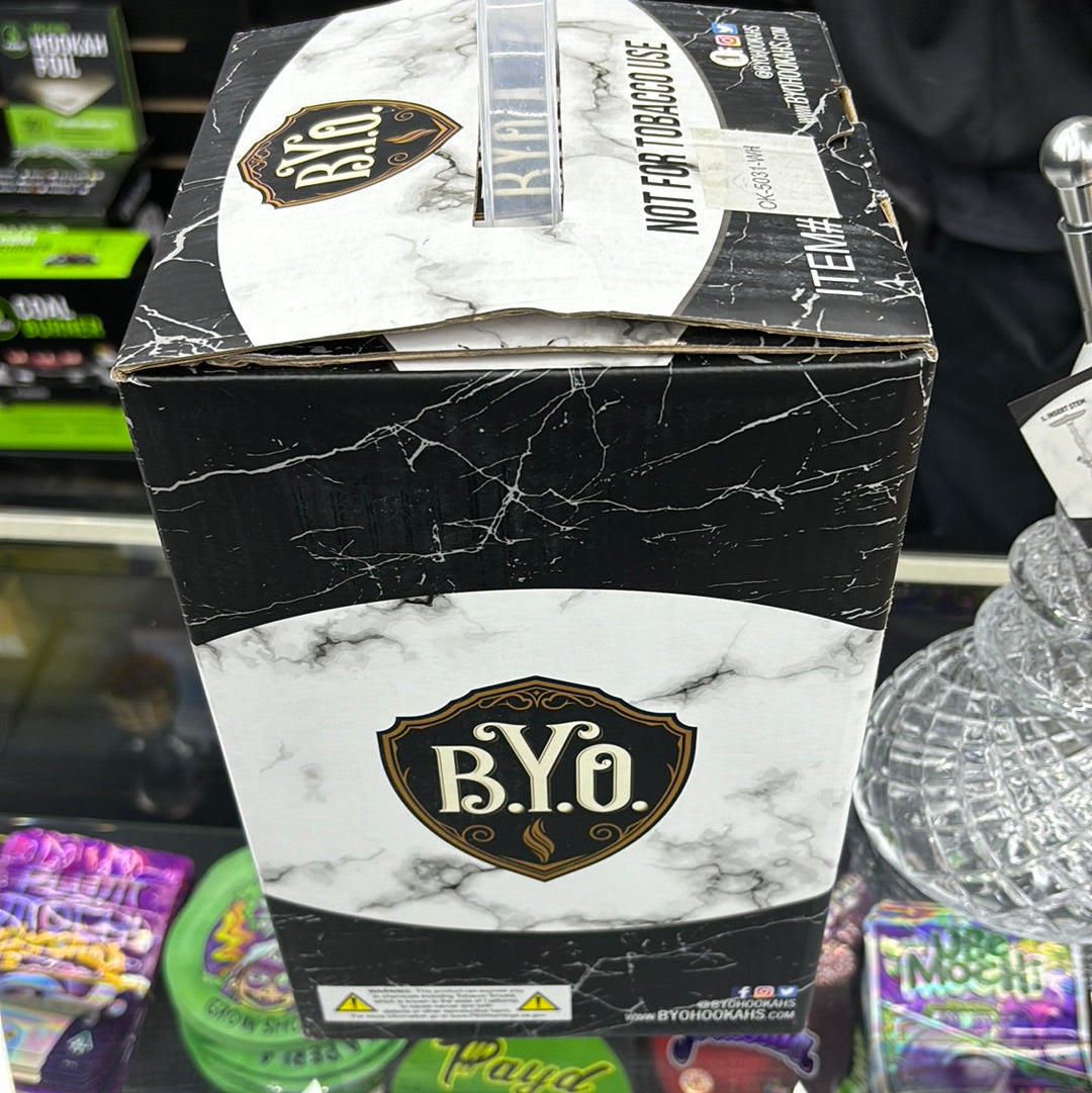 B.y.o 19 vdara white 1 hose byo color box ck5031-wh