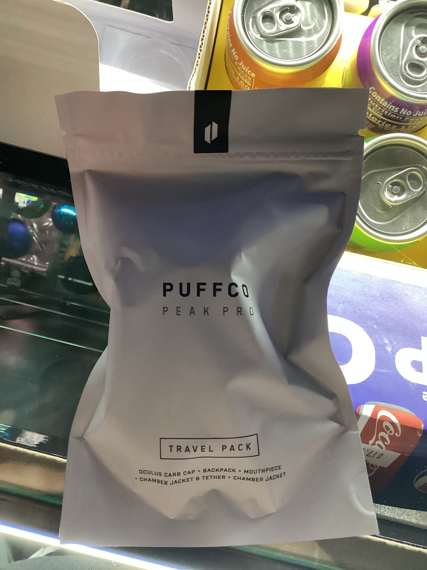 Puffco peak travel pack black