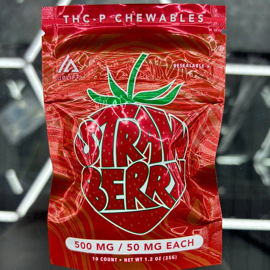 Uplift strawberry 500 mg edible
