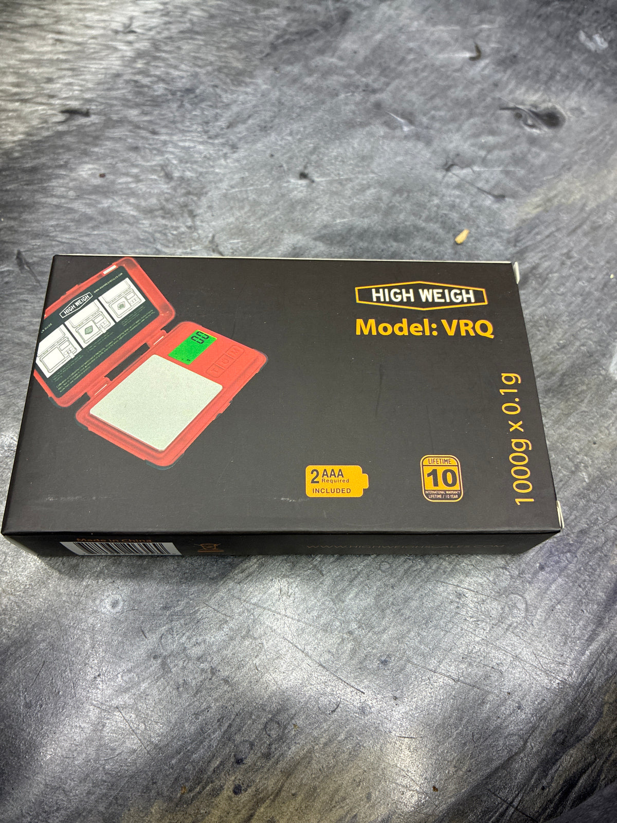 High weigh VRQ 1000g x 0.1g