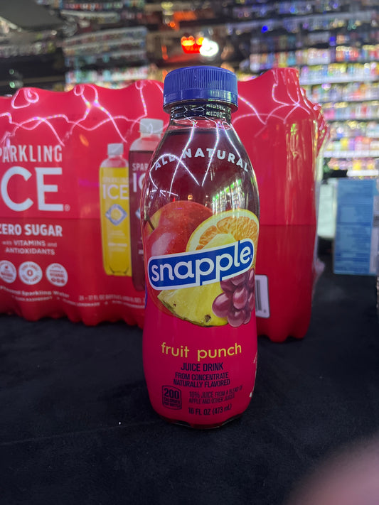 Snapple fruit punch 16floz