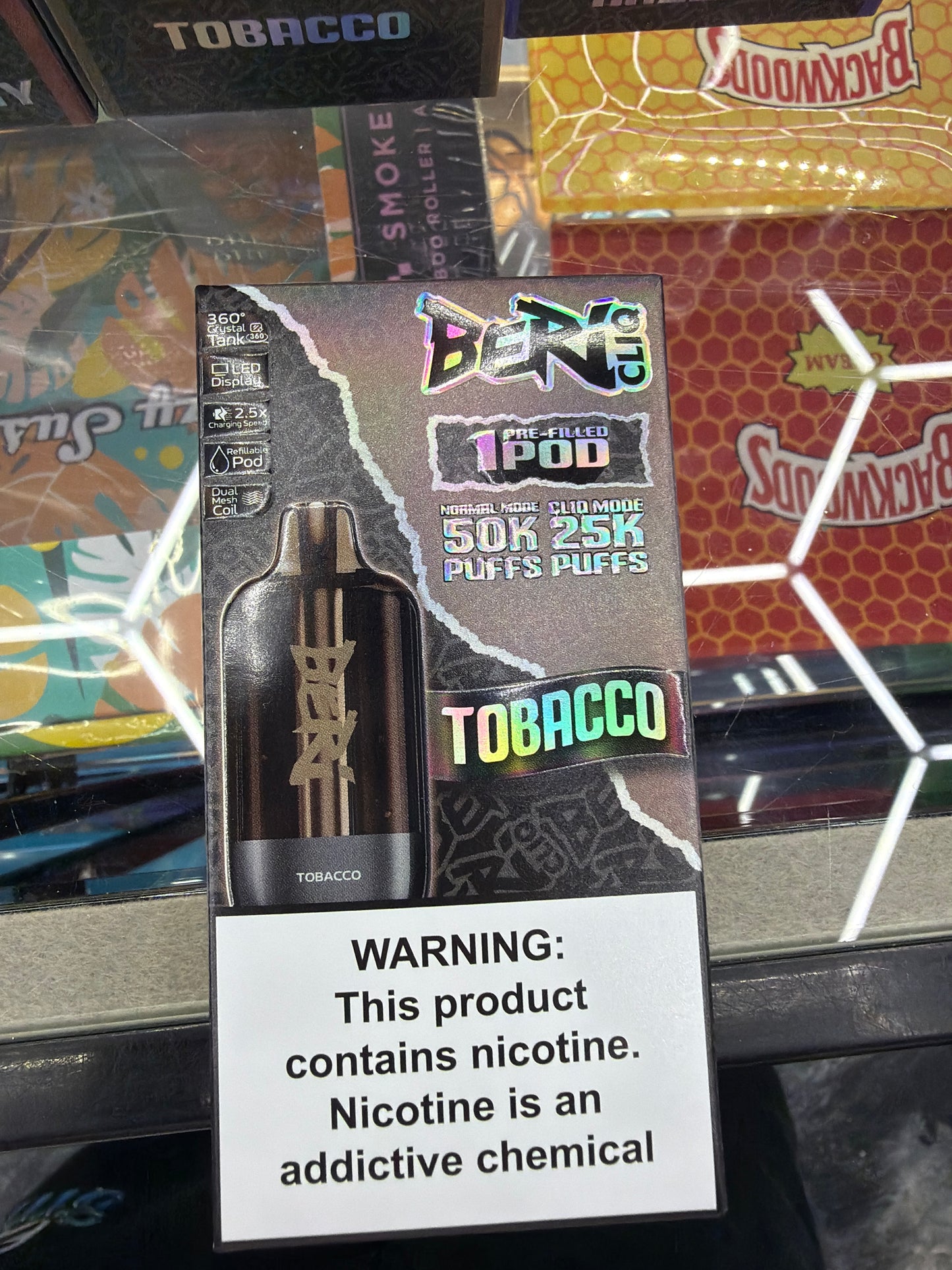 Beri Cliq 50k Pod Only (Tobacco)
