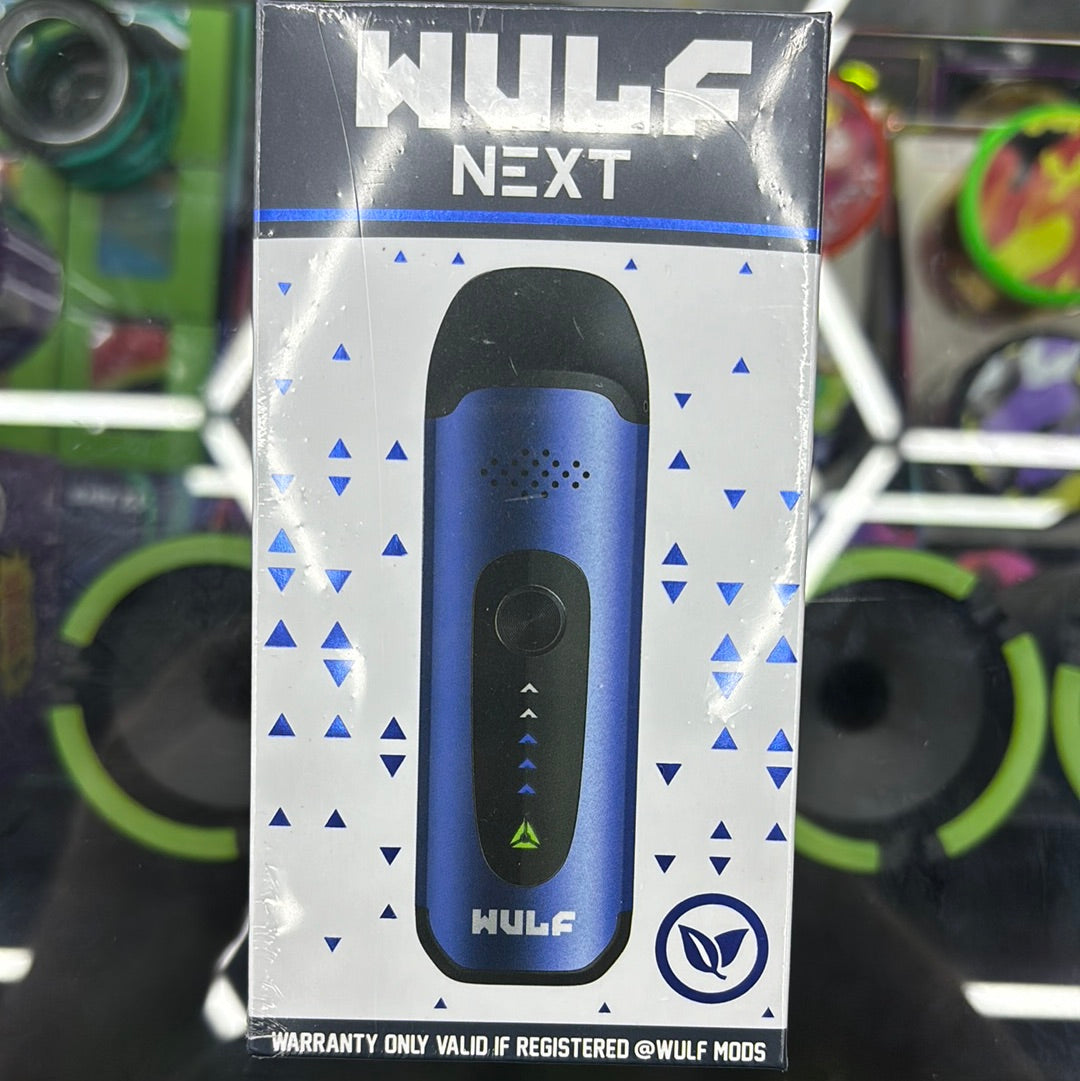 Wulf next dry herb vaporizer blue