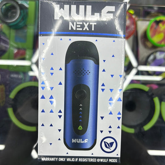 Wulf next dry herb vaporizer blue