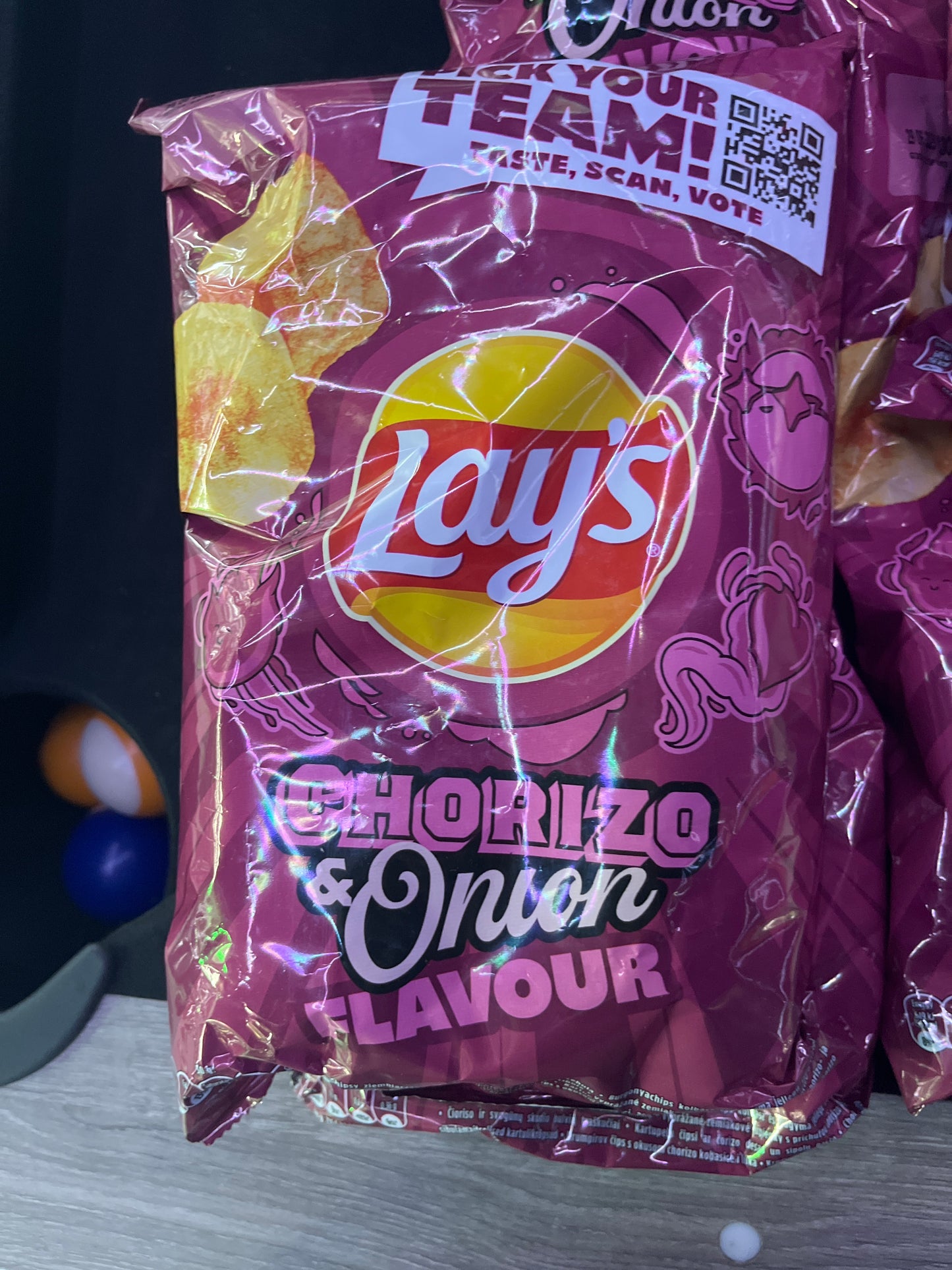 Lays chorizo & onion