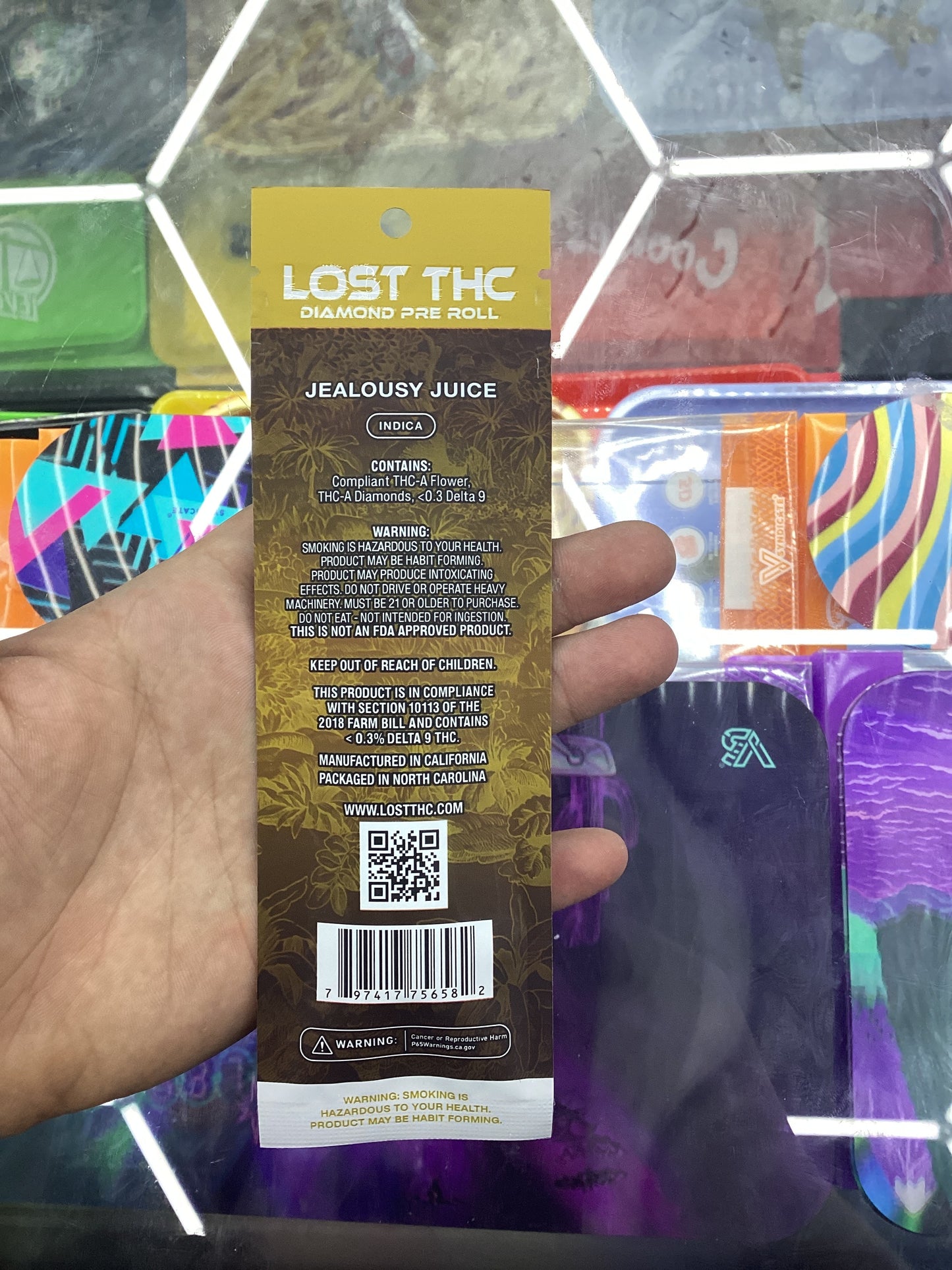 Lost thc-a pre-rolls, thca sauce, infuse jealousy juice