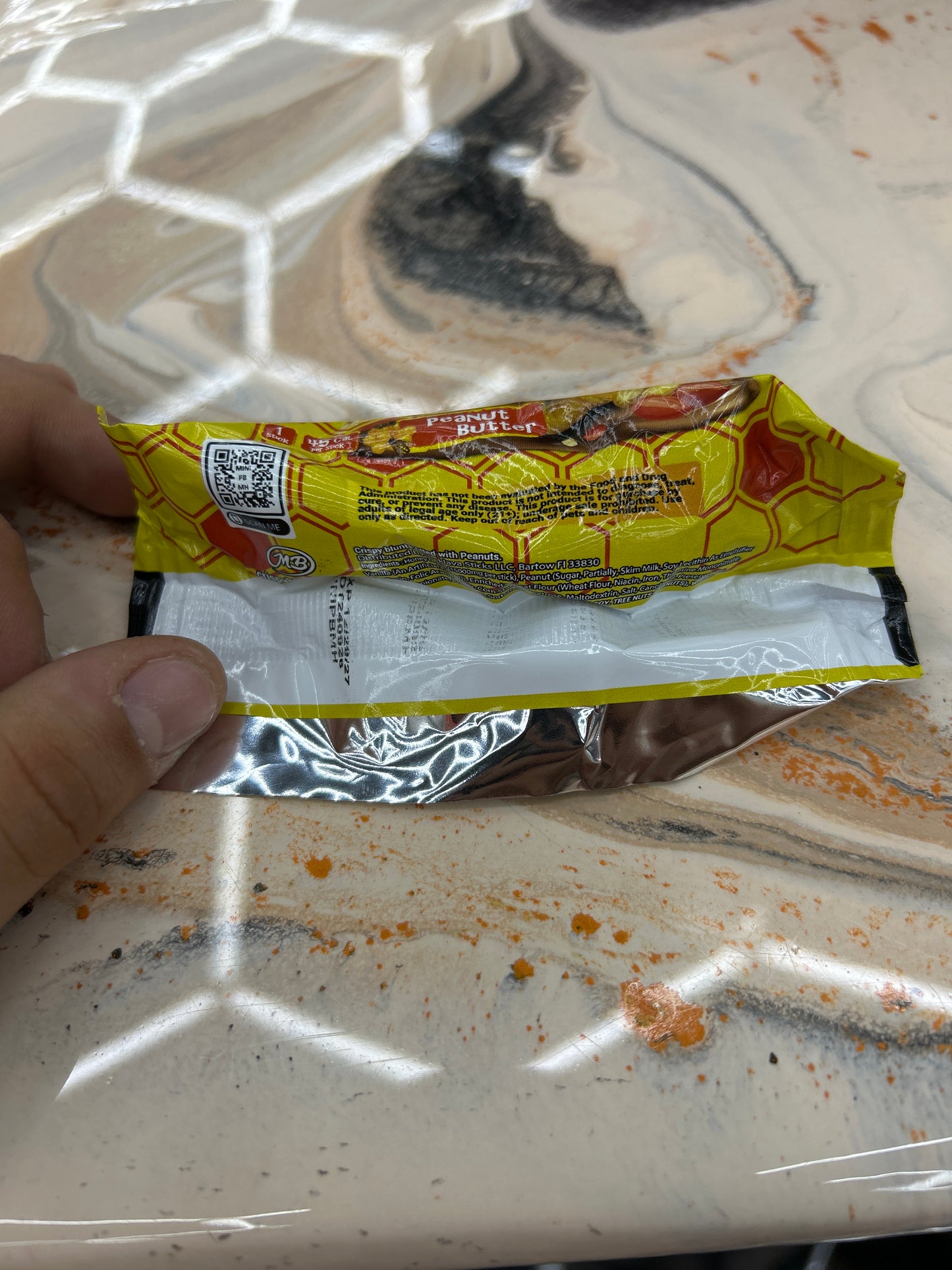 Crispy blunts minis 15000mg mad honey peanut butter