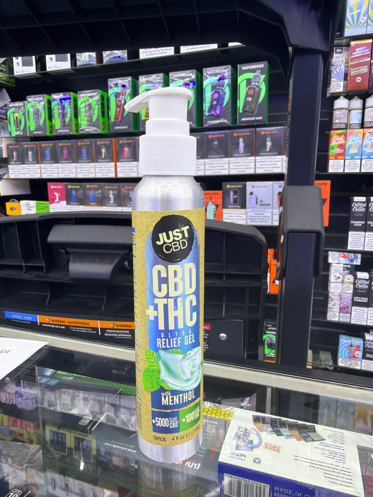 JUST CBD SMOOTH RELIEF GEL W/MENTHOL 5000mg TOPICAL