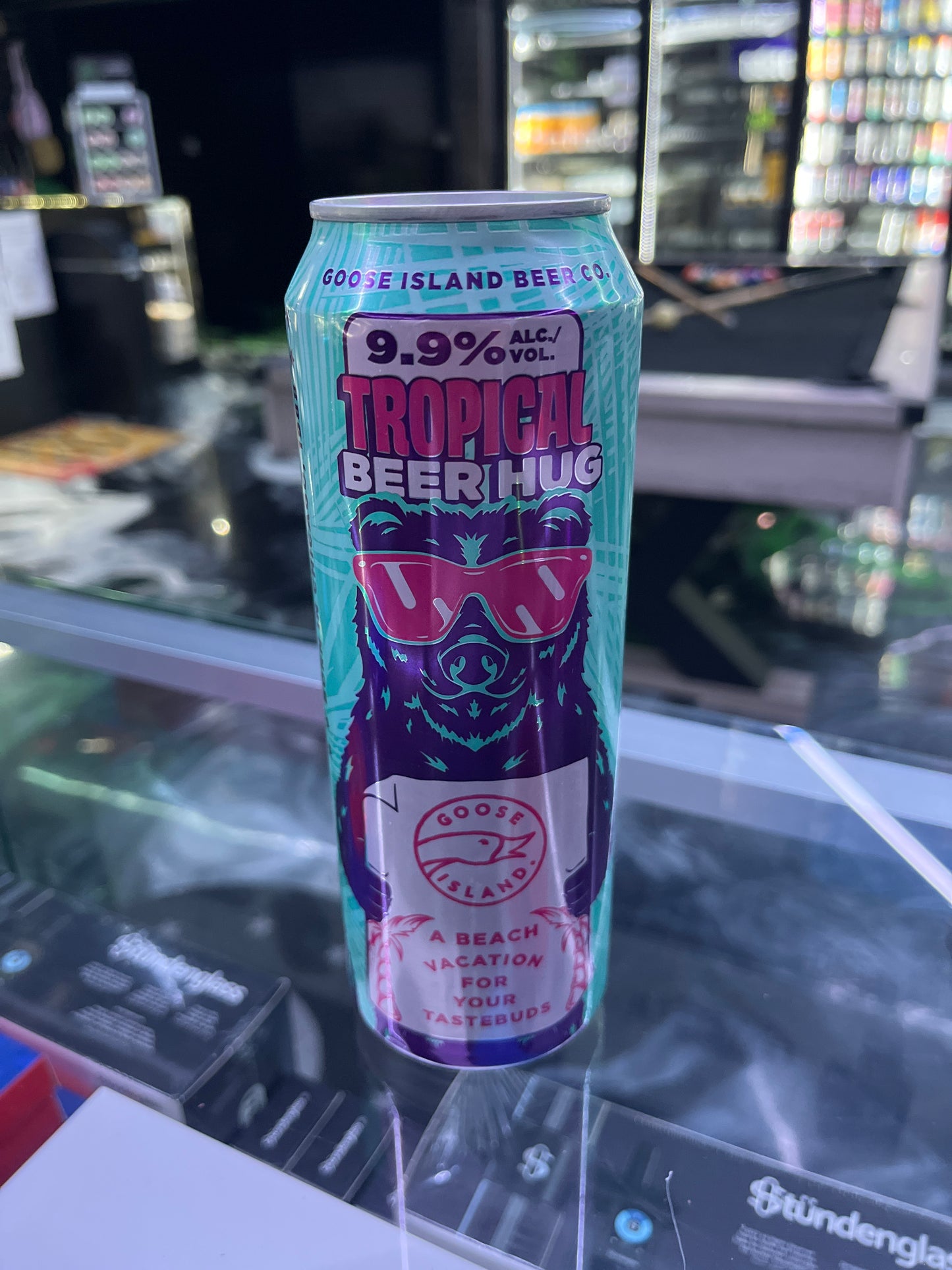 Goose island tropical beer chug imperial ipa 9.9% 19.2floz