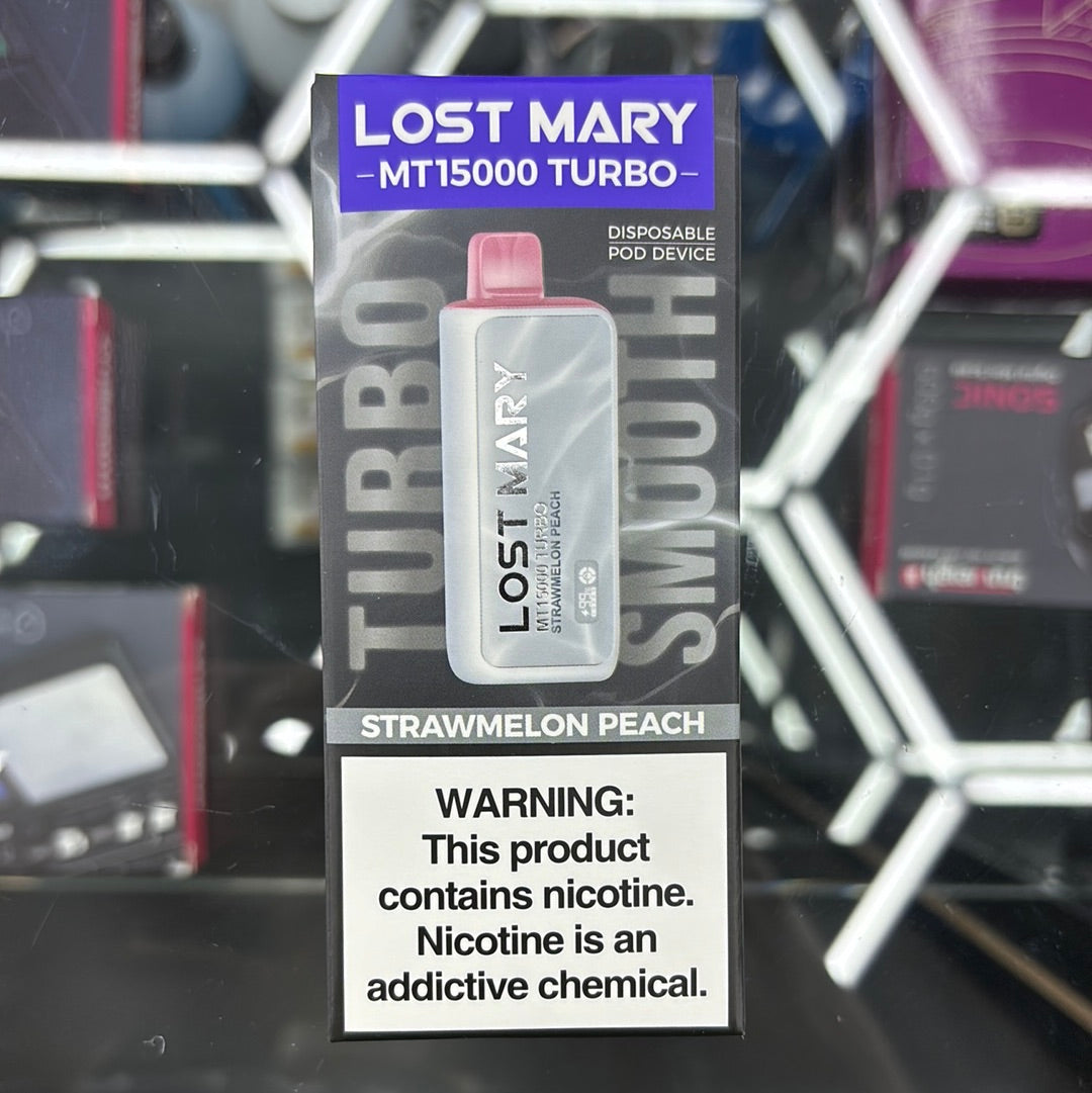 Lost Mary strawmelon peach 15,000 puffs