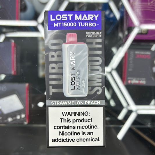 Lost Mary strawmelon peach 15,000 puffs