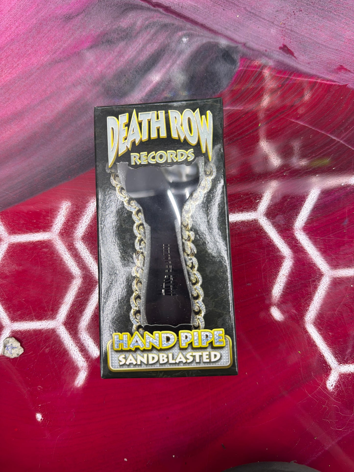 DEATH ROW SANDBLASTED SPOON PIPE