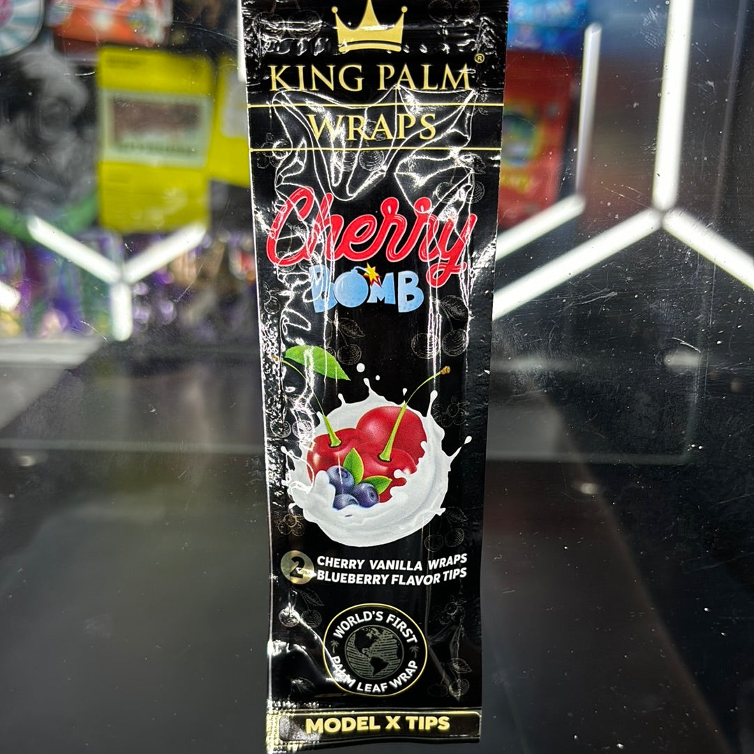 King palm wraps, cherry bomb