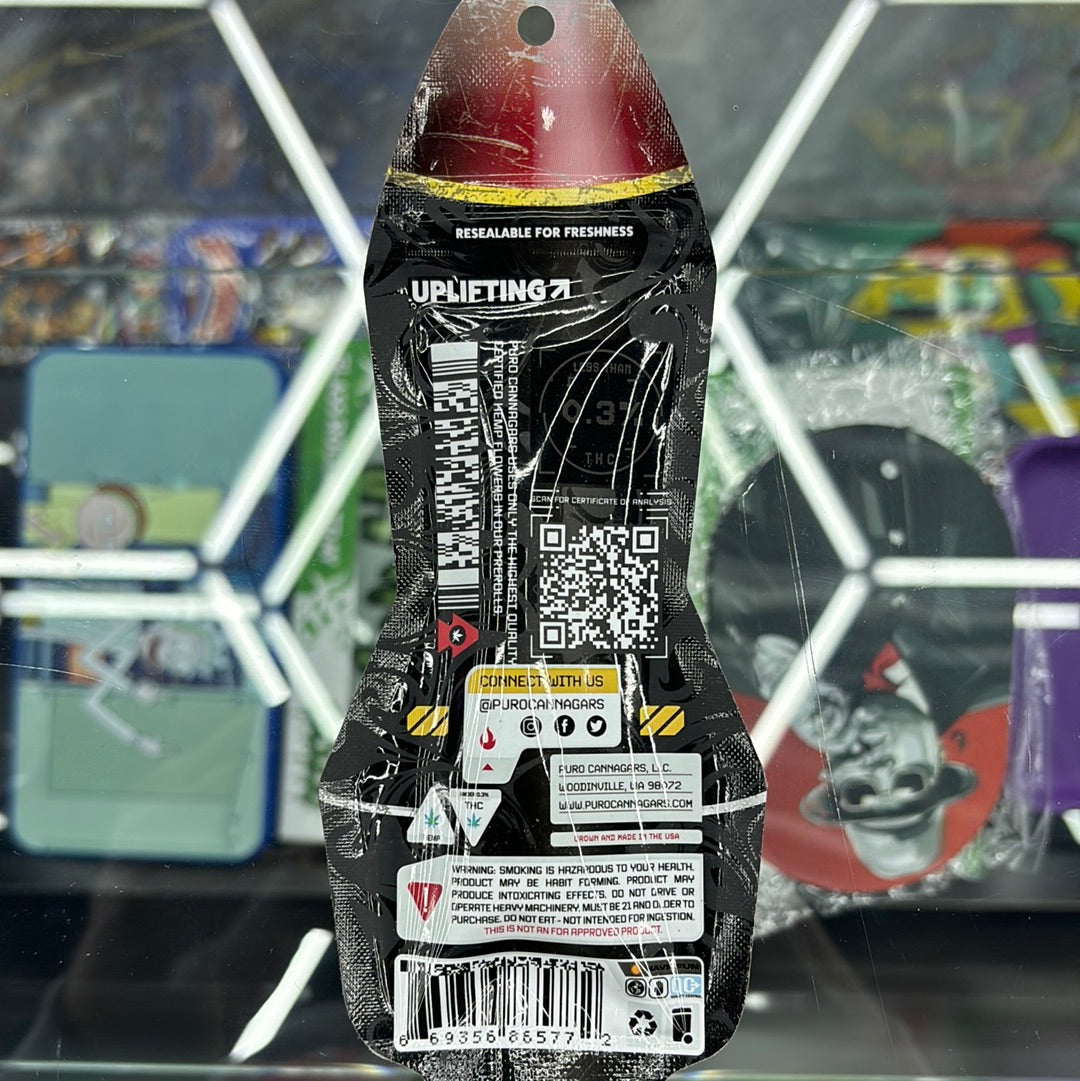 Puro lunarocket mimosa, 2X 1.5G pre-roll, uplifting