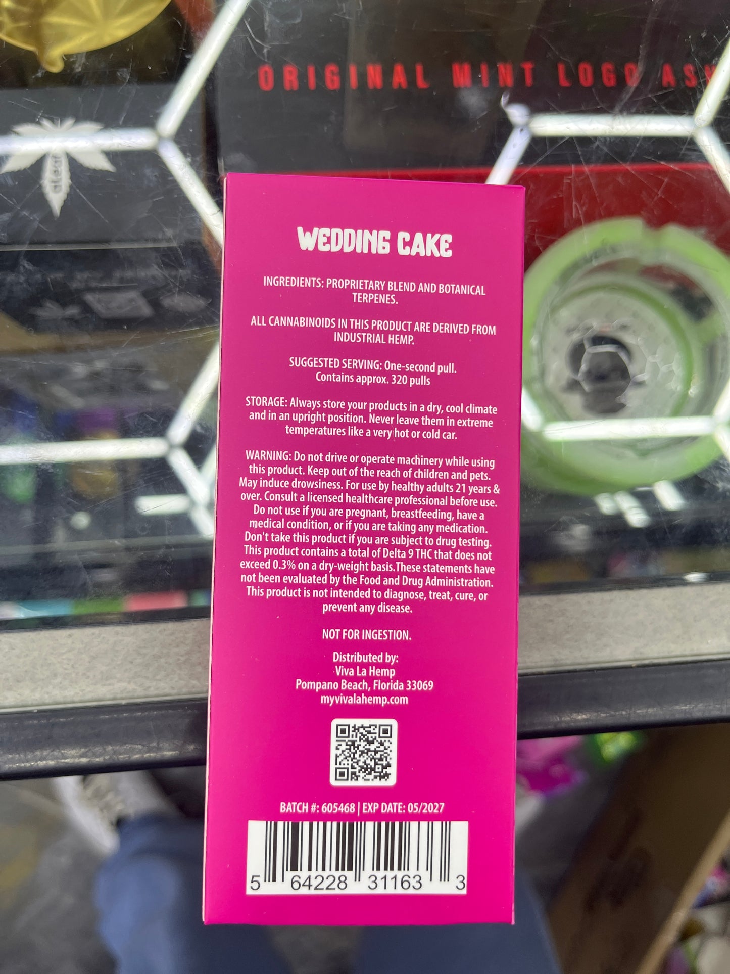 Viva la hemp kosmic blend 3ml hybrid wedding cake