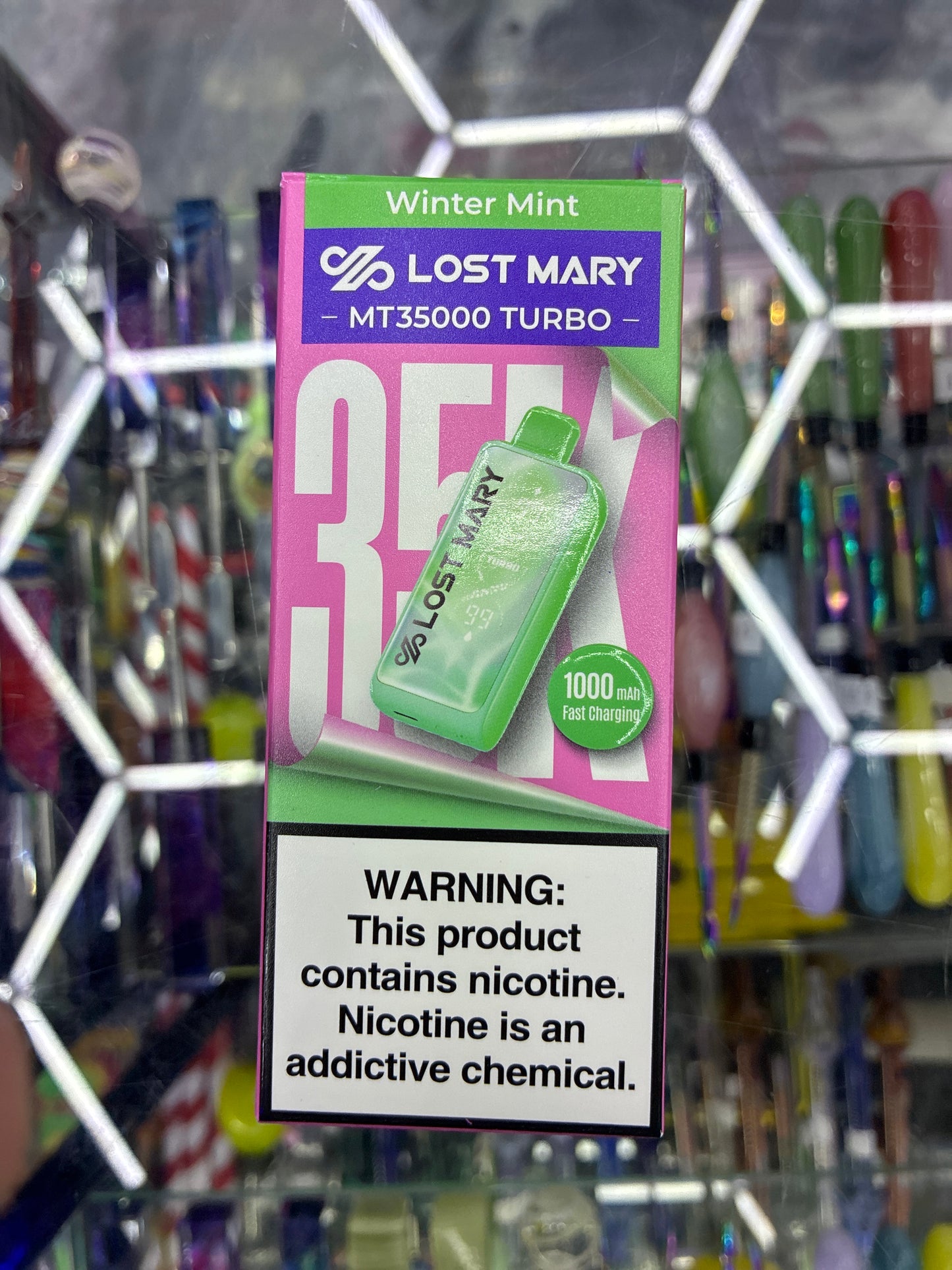 Lost Mary winter mint+ 35k hits