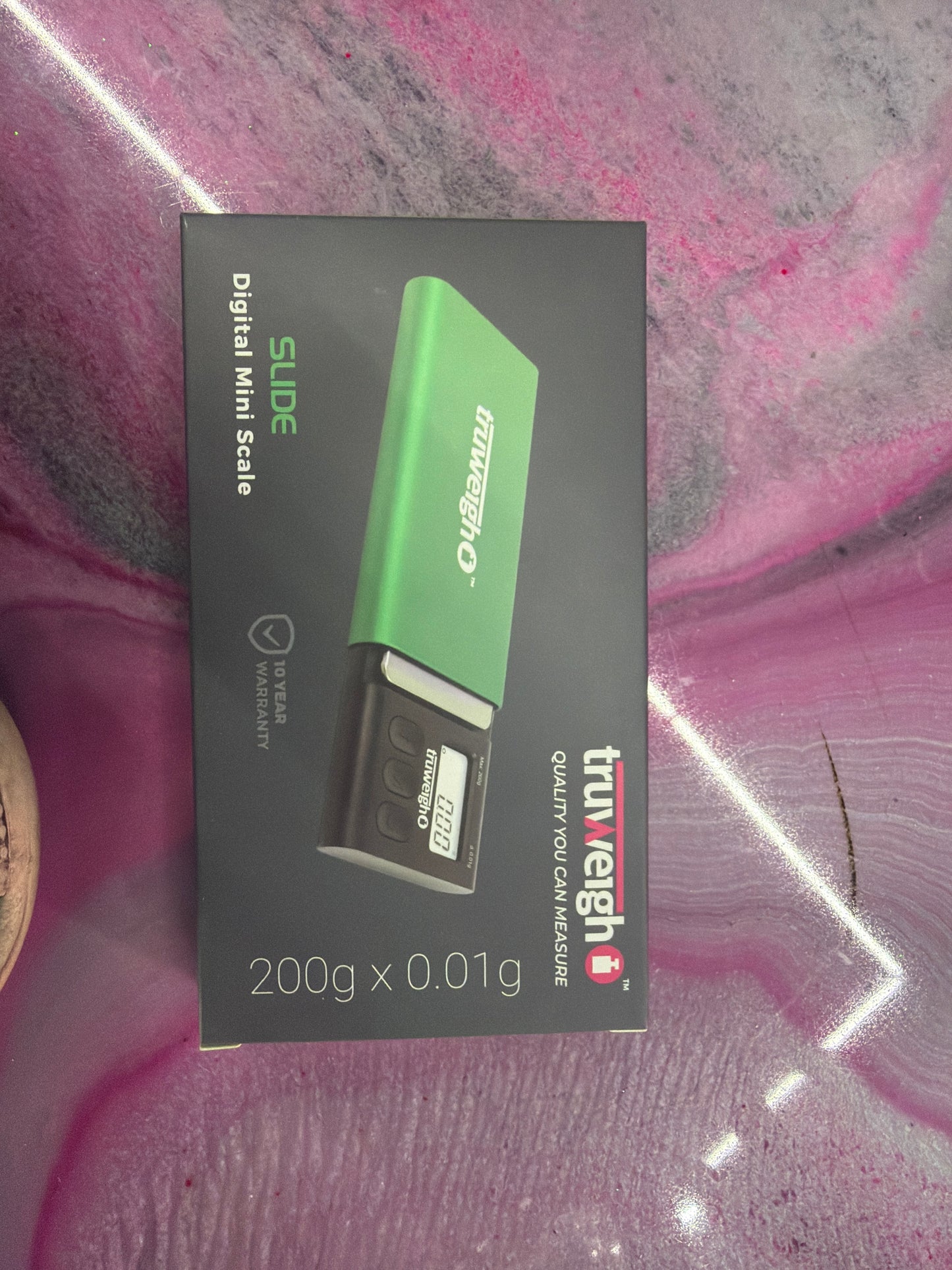 TRUWEIGH - SMOKING ACC - SCALE - 1CT - 200G X 0.01G - SLIDE | SD-200-01-GN -
GREEN