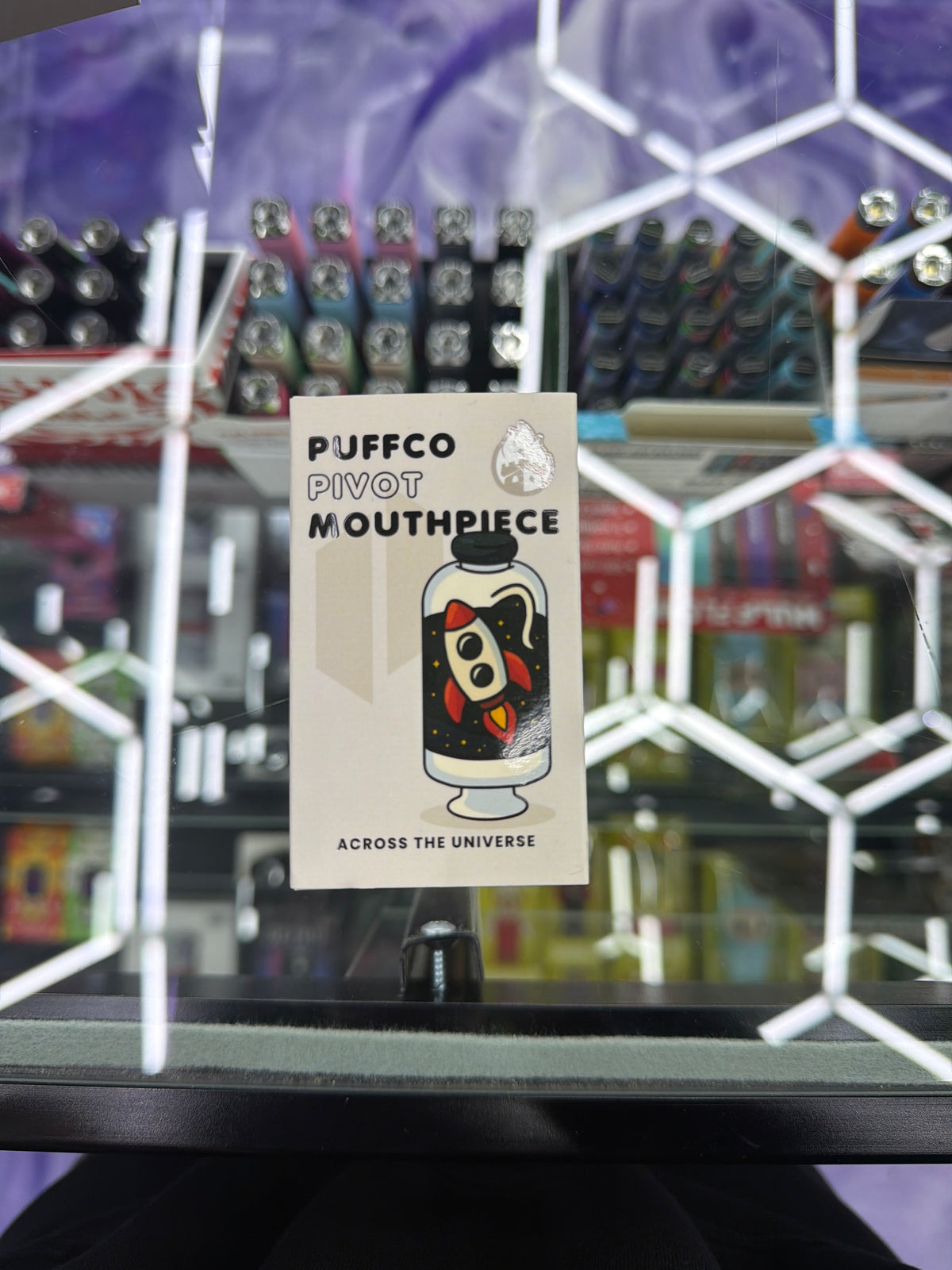 Empire Glassworks Puffco Pivot Glass Mouthpiece - Across the Universe