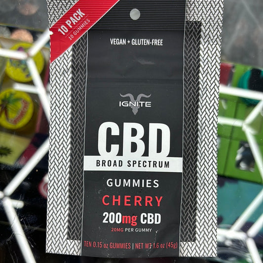 Ignite cbd gummy’s cherry 200mg