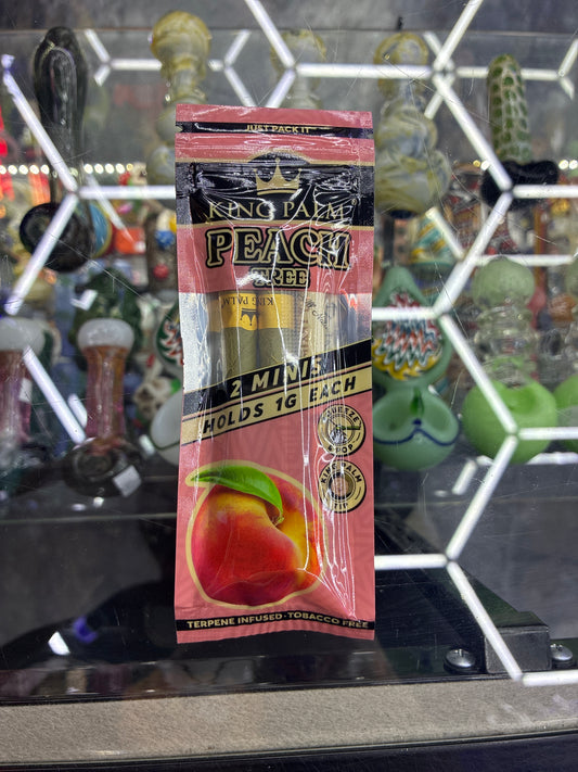 King palm peach tree 1g tube