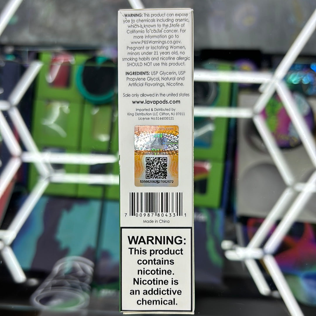 Lava plus 2600 puffs solo mint