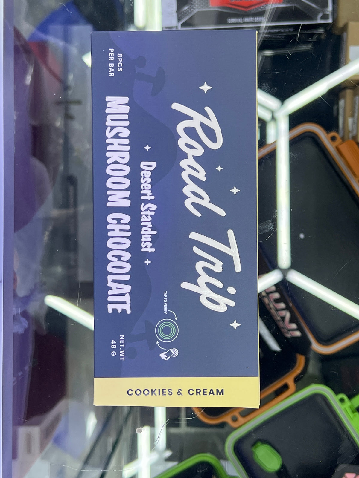 Road Trip Desert Stardust mushroom choclate 8pc cookies and cream