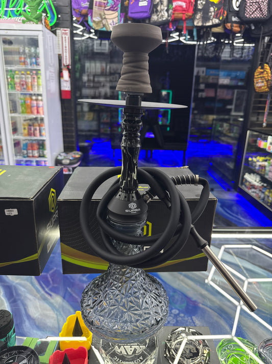 Supra hookah black