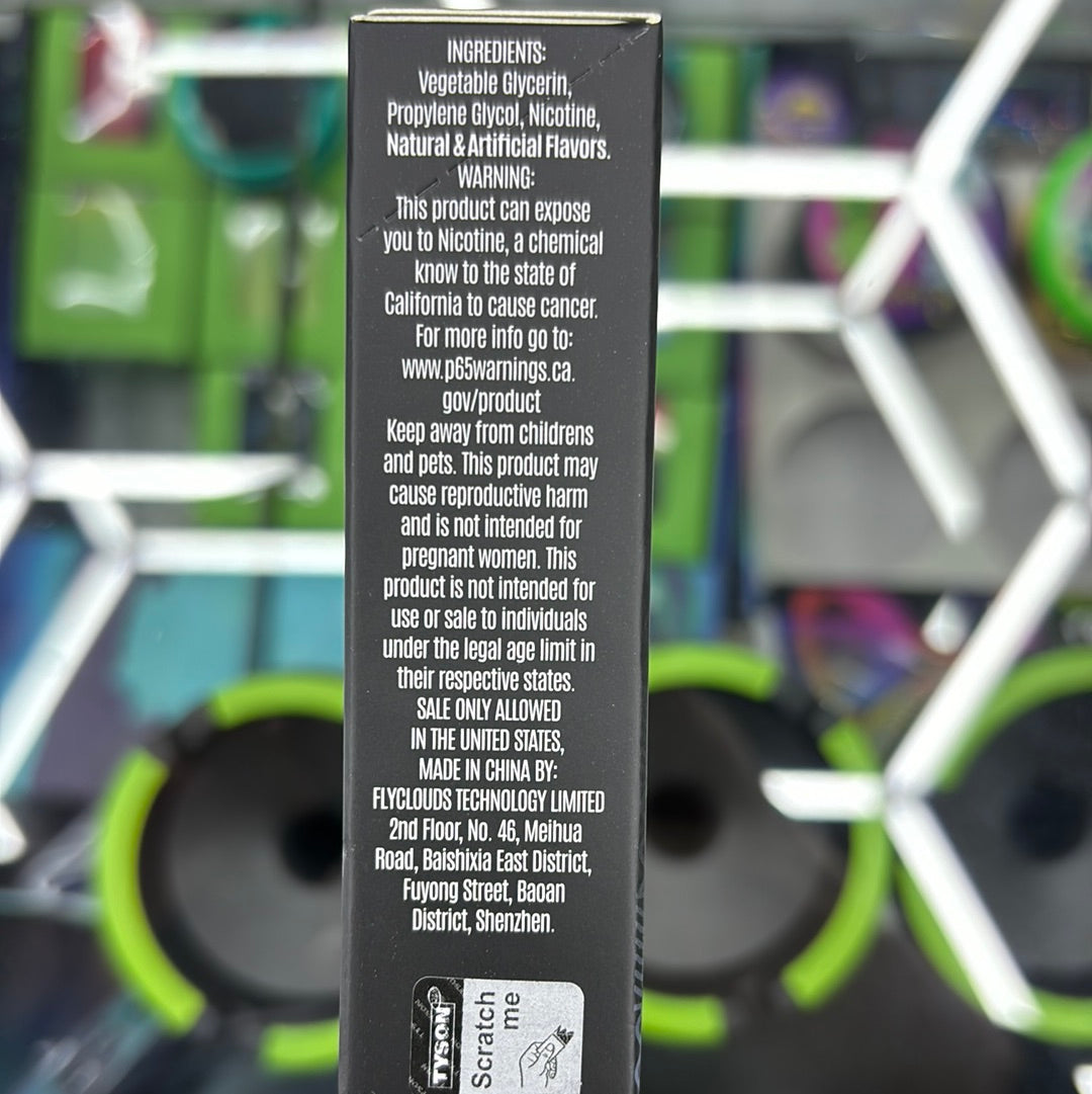 Tyson, round two, frozen blueberry