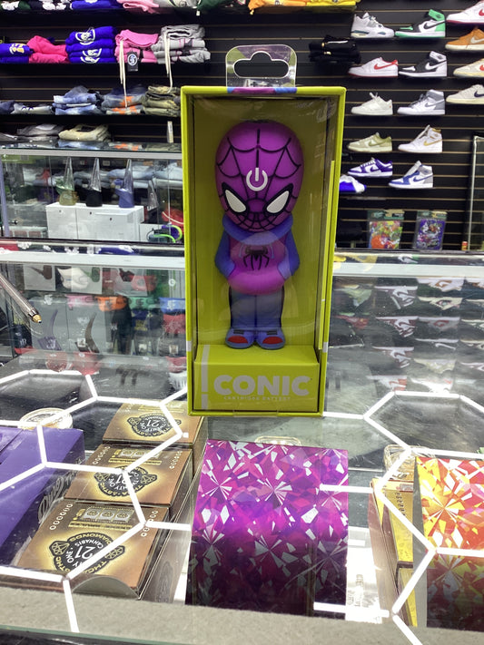 Iconic cartridge spiderman battery purple/blue