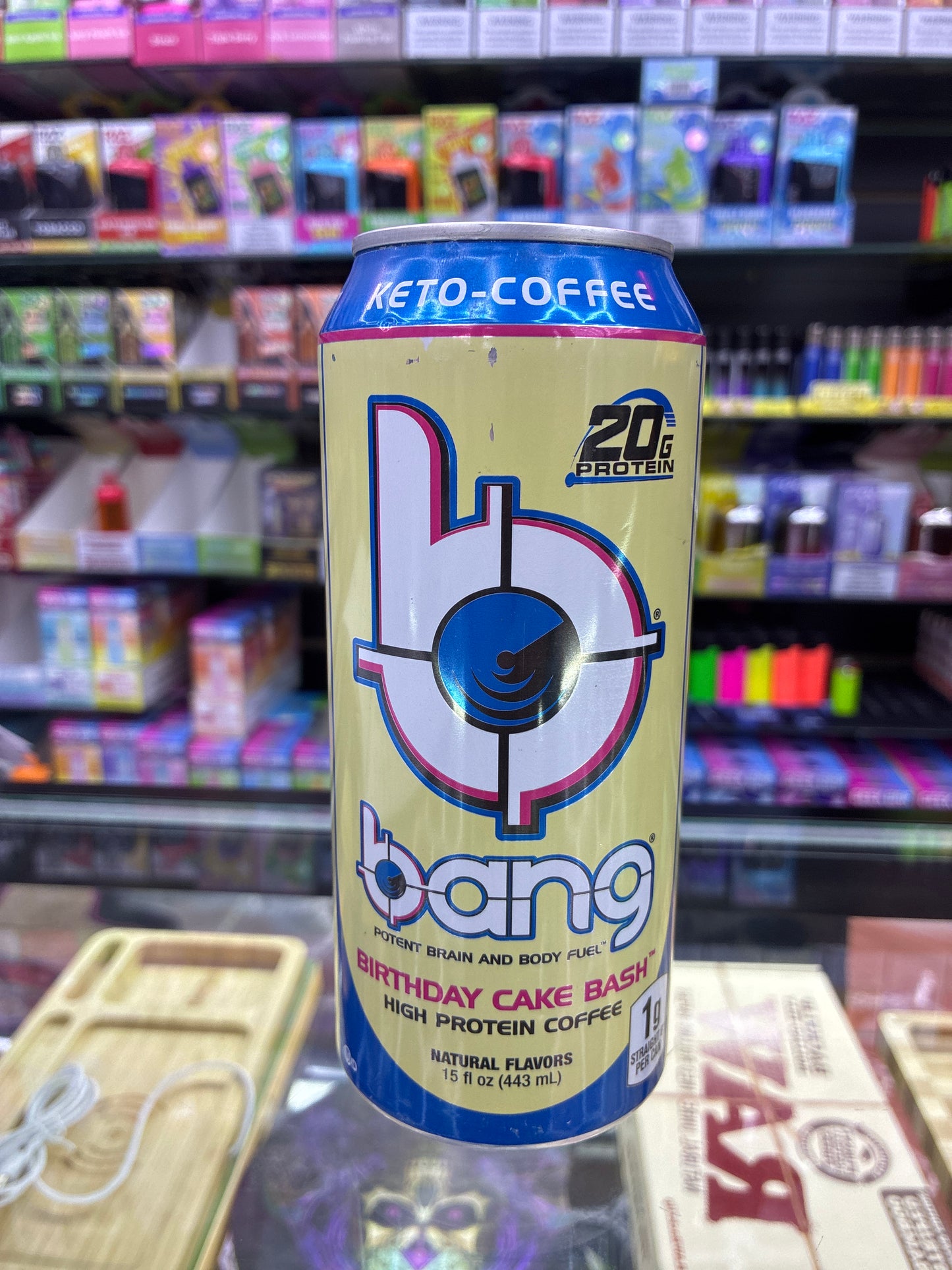 Bang Energy Drink Safe Can 16oz | Birthday Day Cake