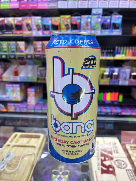 Bang Energy Drink Safe Can 16oz | Birthday Day Cake