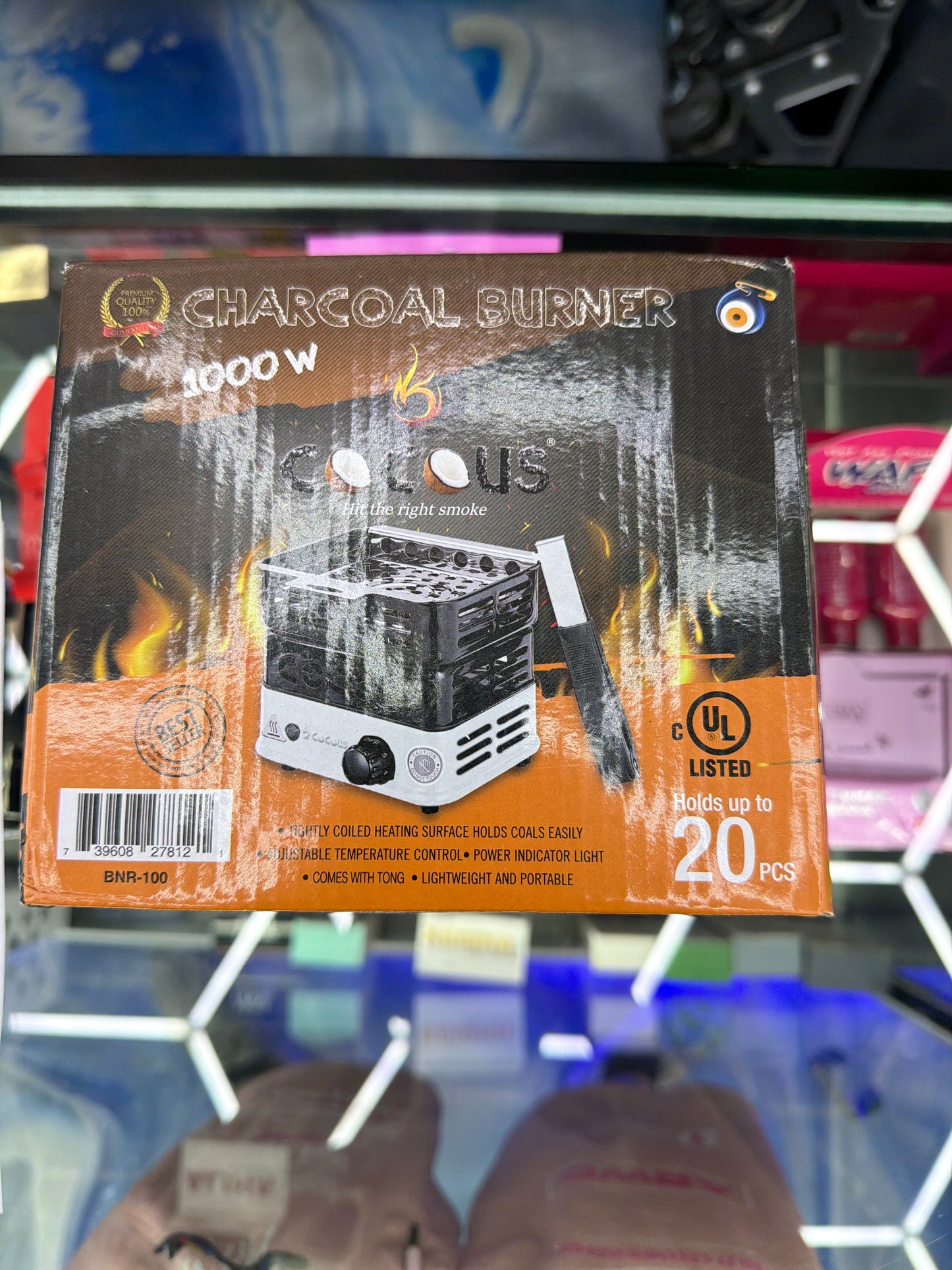 Cocous Charcoal Burner Party Size