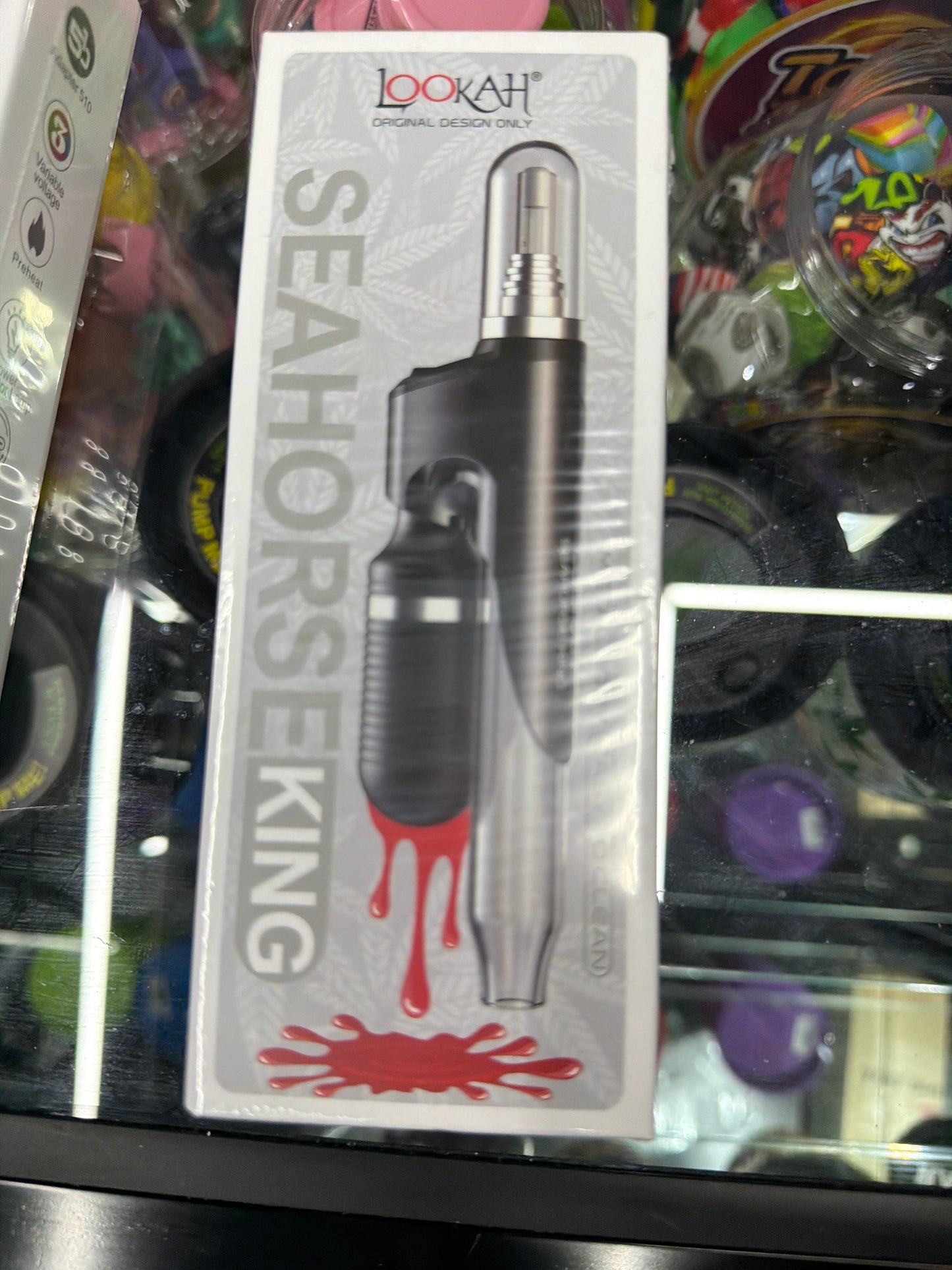 Lookah seahorse king black