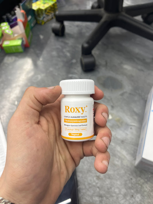 Roxy complex alkaloid tablets 20servings 20mg tropical