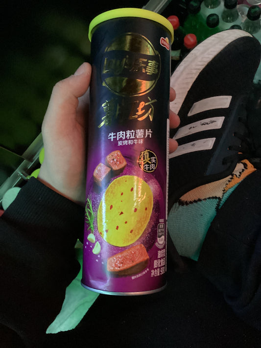 Pringle’s bbq beef