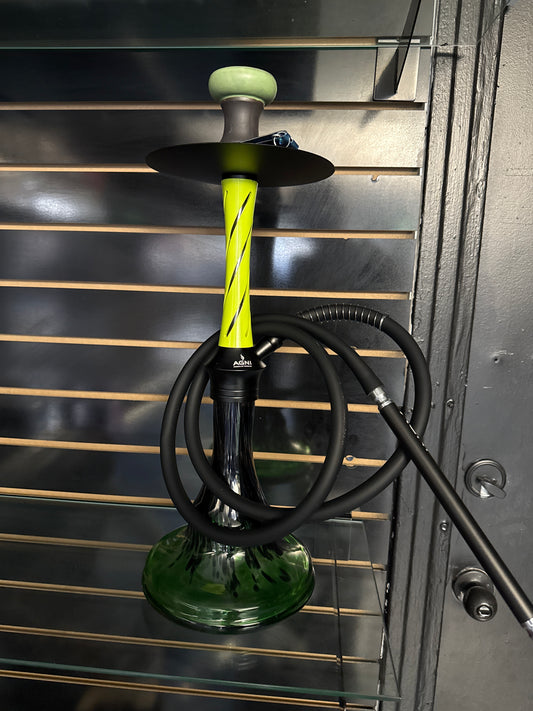 Agni hookah twist green