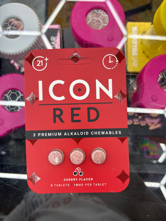 Icon red cherry flavor 3 tablets