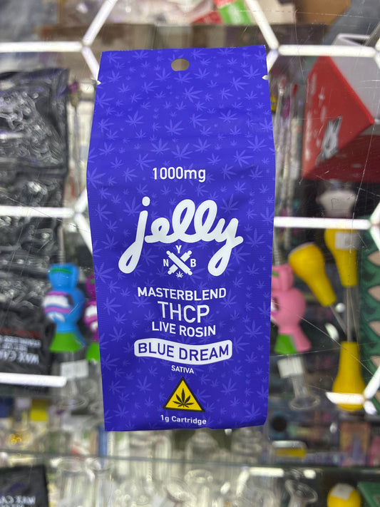 Jelly NYB masterblend 1g cartridge blue dream sativa