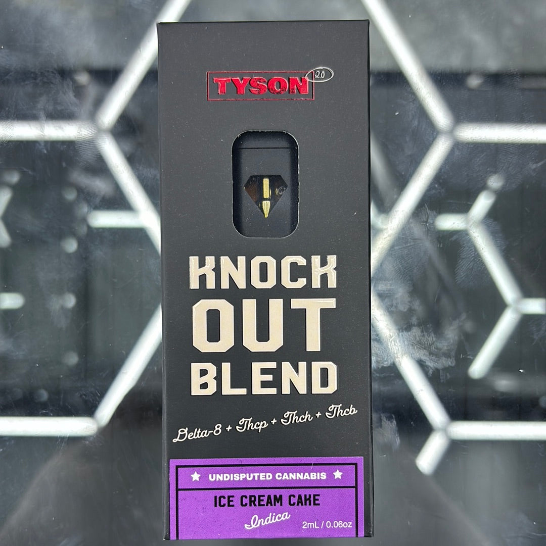 Tyson knockout, blend, ice cream cake Indica