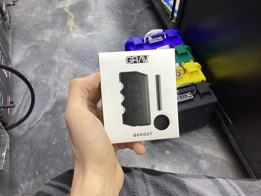 GRAV dugout with travel bag black