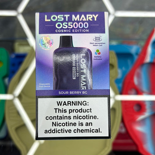 Lost mary os5000 sour berry bg