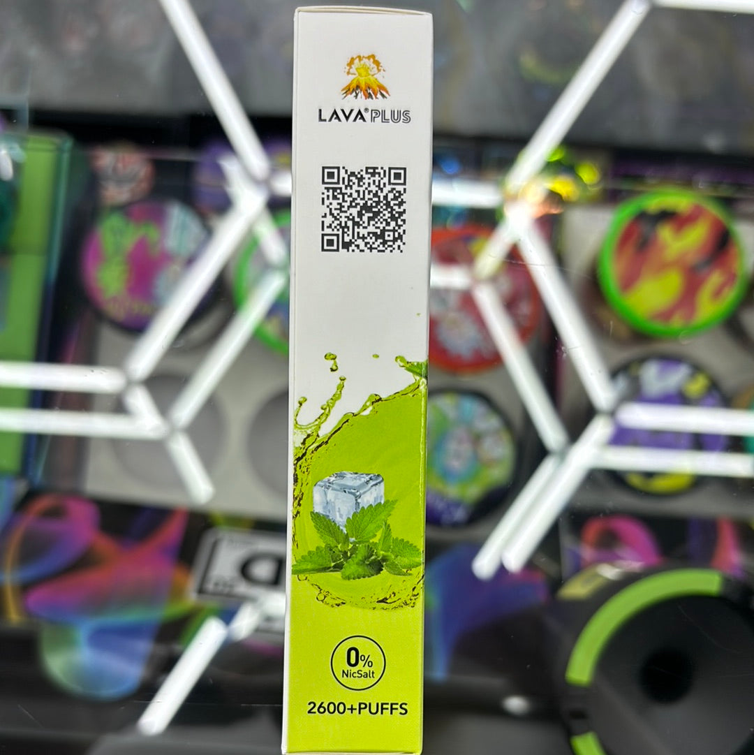 Lava plus tobacco free 2600 puffs cool mint