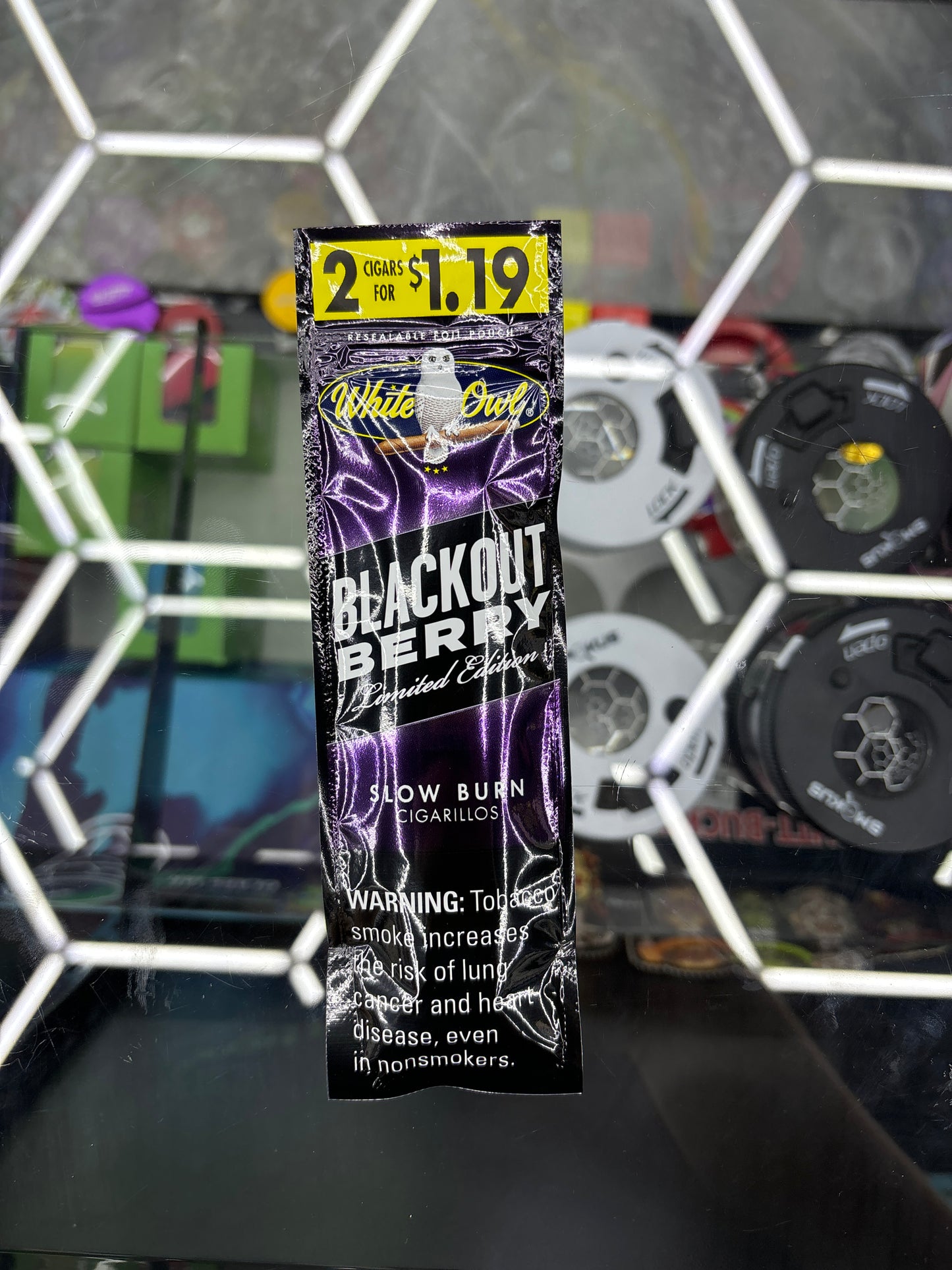 White owl blackout berry cigarillos