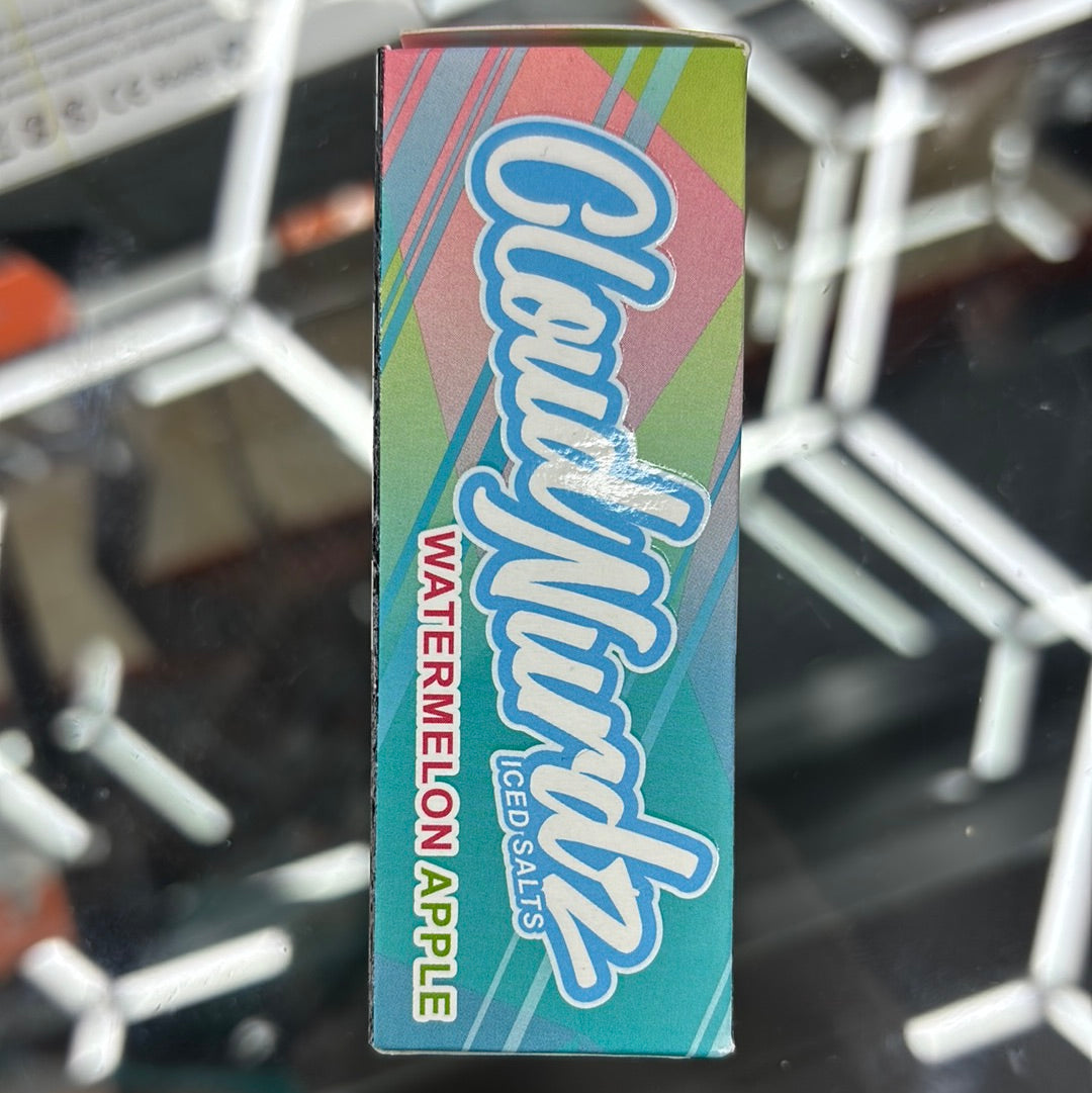 Cloudnurdz watermelon apple iced salts 25mg