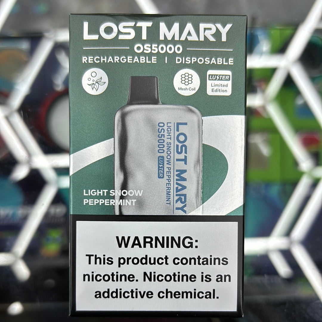 Lost Mary light snow peppermint