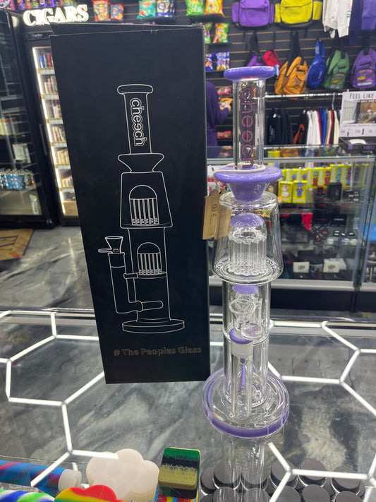 Cheech the people glass purple