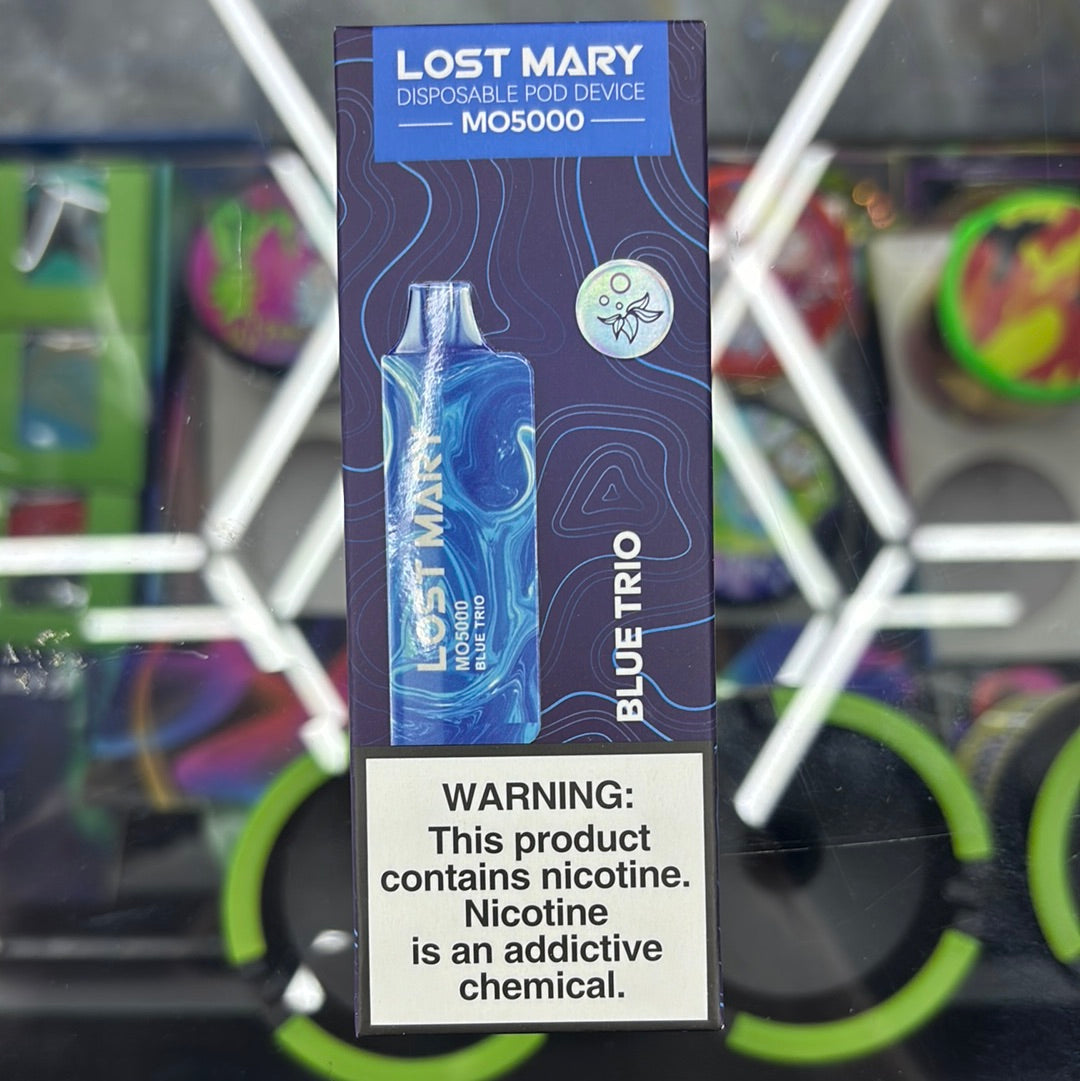 Lost Mary mo5000 blue trio