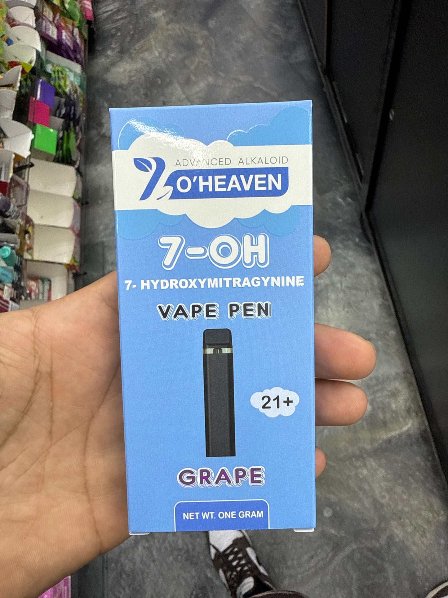7 advance alkaloid oh Haven 7 oh vape pen grape 1 g